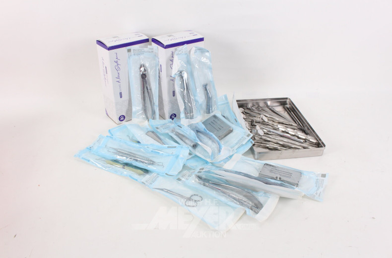 Posten Zahnarzt-Werkzeuge