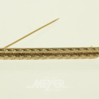 Anstecknadel mit Monogramm