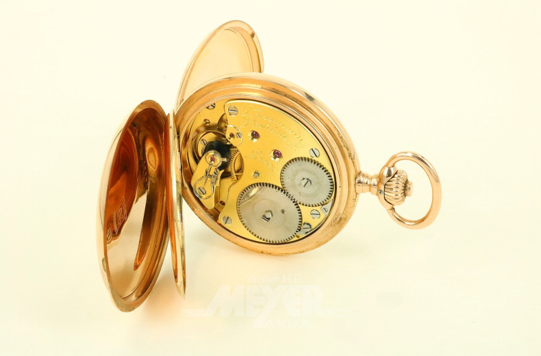 gr. Taschenuhr mit Sekundenanzeiger