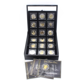 Konvolut besonderer Editionen von Silberunzen aus div. Ausgabeländern