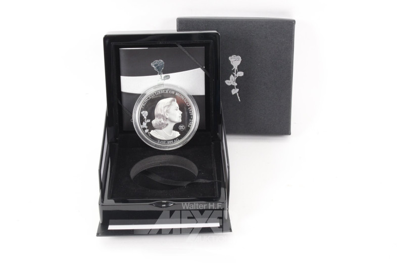 Samoa 10 Dollars Sonderprägung 'Princess Grace of Monaco 1929-1982' in Polierter Platte