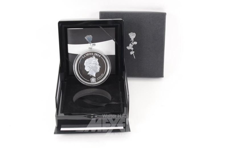 Samoa 10 Dollars Sonderprägung 'Princess Grace of Monaco 1929-1982' in Polierter Platte