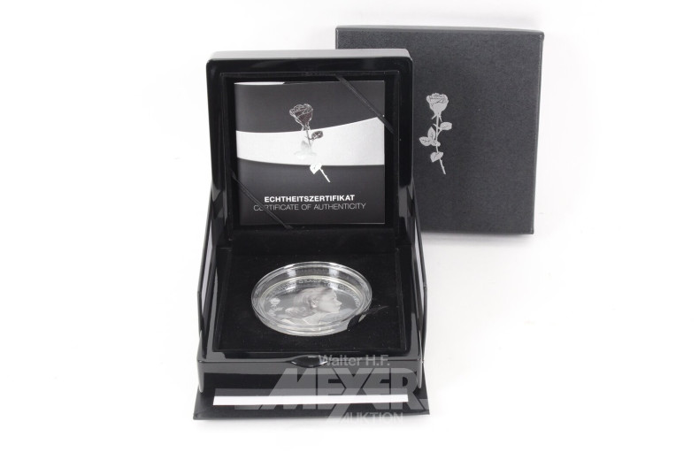 Samoa 10 Dollars Sonderprägung 'Princess Grace of Monaco 1929-1982' in Polierter Platte