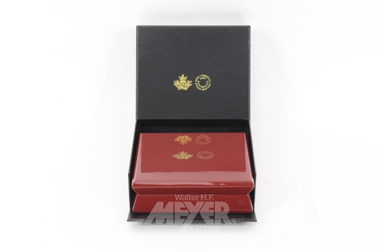 Kanada 50 Dollars Elisabeth II. 2021, Sonderprägung 'Maples Leaves in Motion'