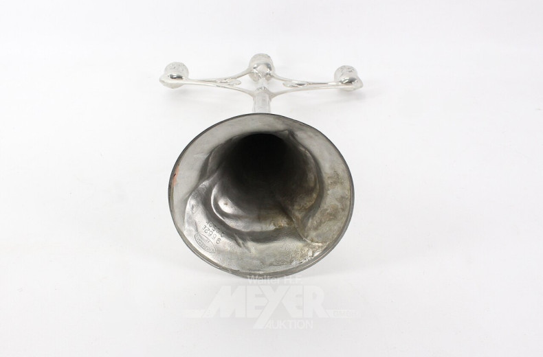 gr. Tischleuchter im Jugendstil, 3-flammig