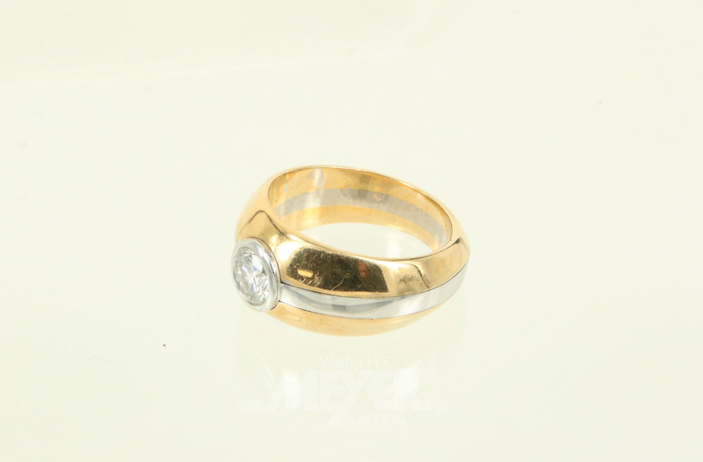 Herren-Bandring, Handarbeit, Juwelier Heinicke,