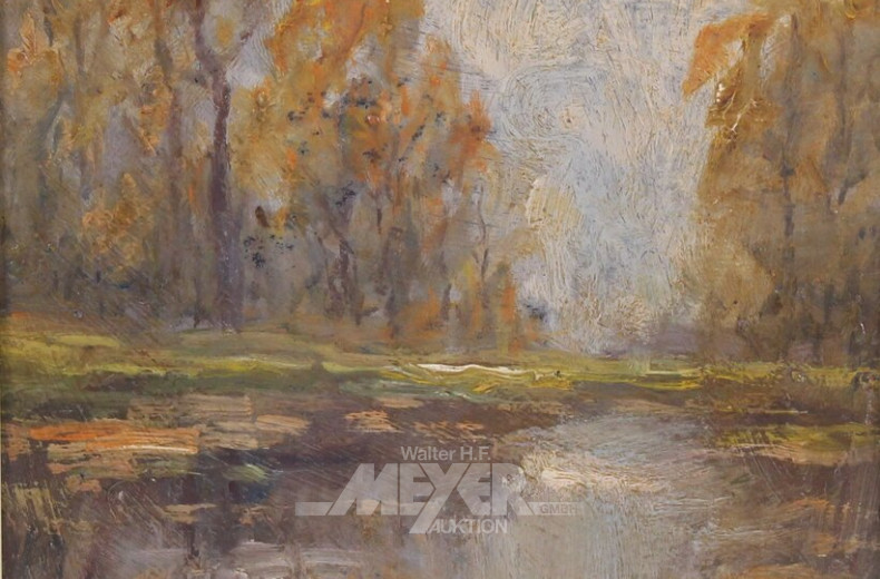 Gemälde 'Herbstlandschaft'