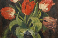 Gemälde "Tulpenstillleben"