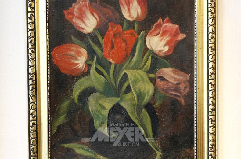 Gemälde "Tulpenstillleben"
