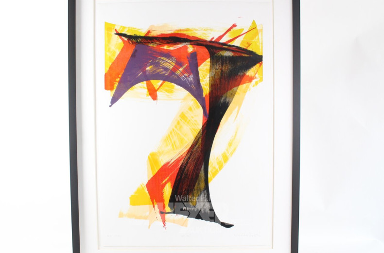 Farblithographie 'F1'