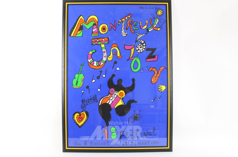 Plakat 'Montreux Jazz Festival 1984'