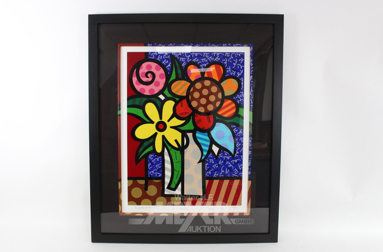 Farbserigraphie 'Still Life (Van Britto)'