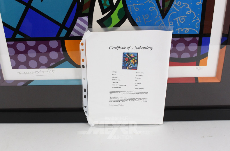 Farbserigraphie 'It's For You'