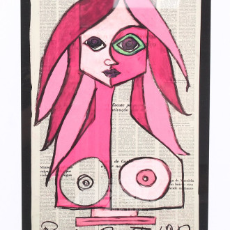 Farbserigraphie 'Rosada'