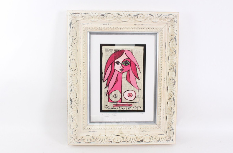 Farbserigraphie 'Rosada'