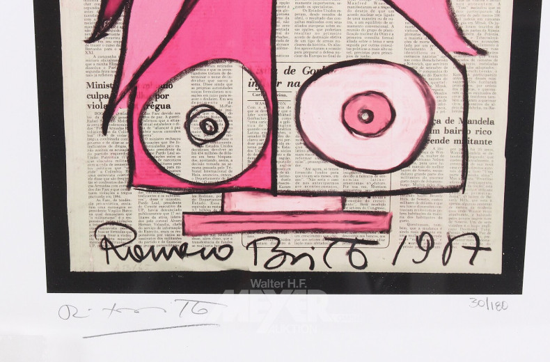 Farbserigraphie 'Rosada'