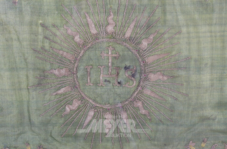 altes sakrales Stickbild