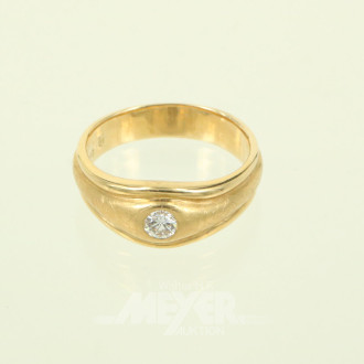 Bandring, mattierte Mittelschiene,