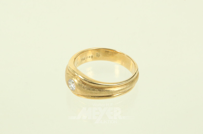 Bandring, mattierte Mittelschiene,