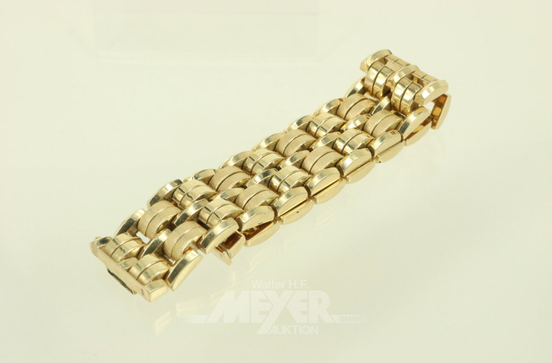 breites Glieder-Armband, 2,5 cm