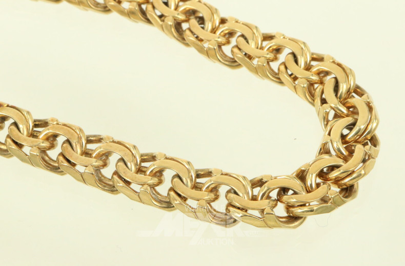 Gliederarmband, Doppel-S-Form, Handarbeit