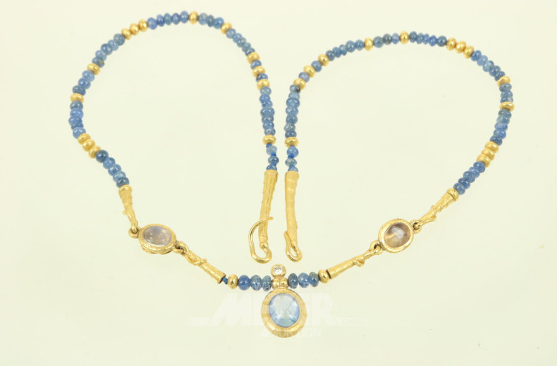 kurze Halskette, Handarbeit