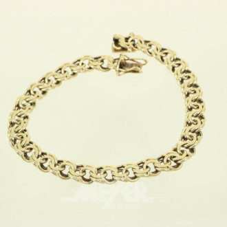 Panzerarmband 'Doppel S'