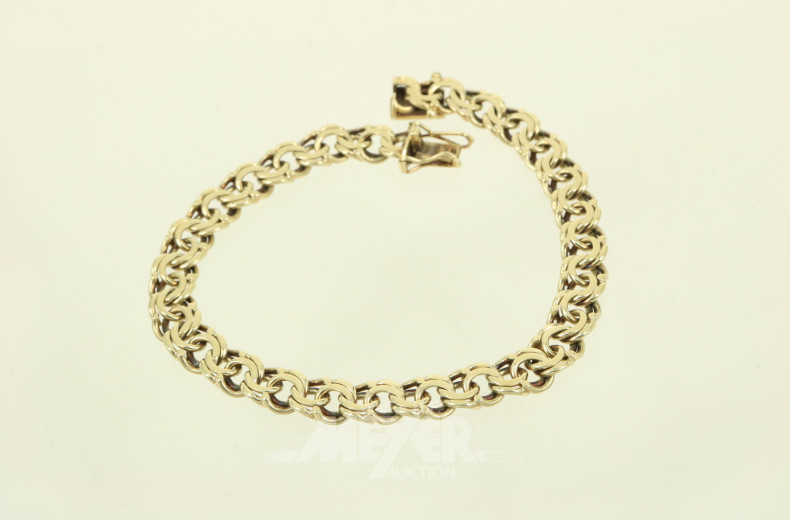 Panzerarmband 'Doppel S'