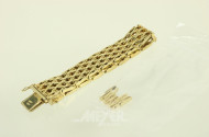 Aufwendig gearbeitetes Gliederarmband, Breite 16 mm