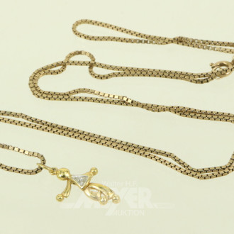 Venezianerkette mit kl. Anhänger 'tanzendes Männchen'