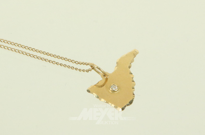 Feine Kette mit Anhänger