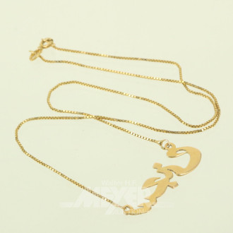 Kette mit arabischem Schriftzug