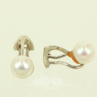 Paar Perlenohrclipse