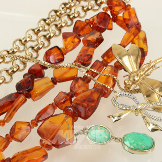 Konvolut Modeschmuck, best. aus: