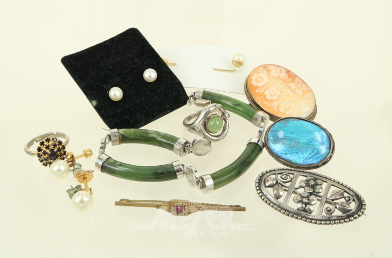 Konvolut Modeschmuck, u.a.