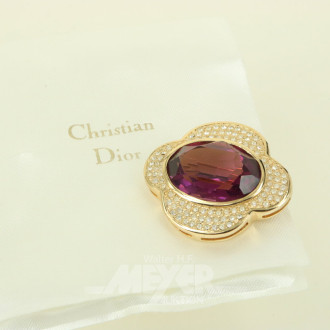 Christian Dior Kostüm-Brosche