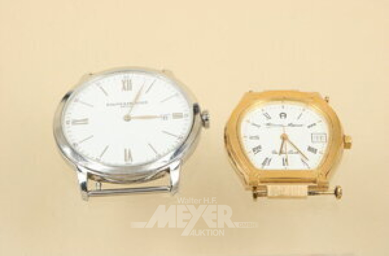 Schatulle mit 4 Uhren