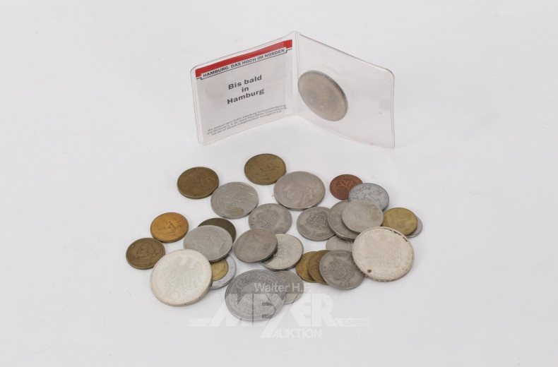 kl. Position Münzen