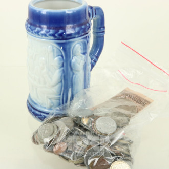 Konvolut Kleinmünzen, überw. BRD, DDR u. europäisches Ausland