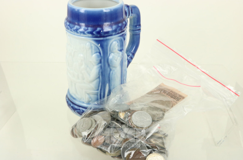 Konvolut Kleinmünzen, überw. BRD, DDR u. europäisches Ausland