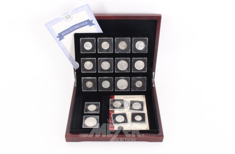 Konvolut div. historische Silbermünzen aus aller Welt