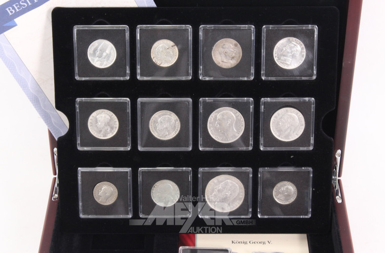 Konvolut div. historische Silbermünzen aus aller Welt