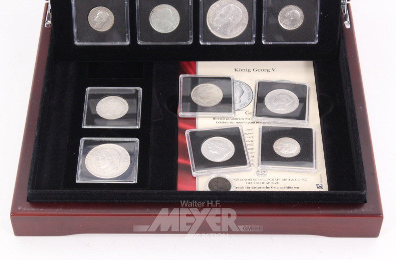 Konvolut div. historische Silbermünzen aus aller Welt