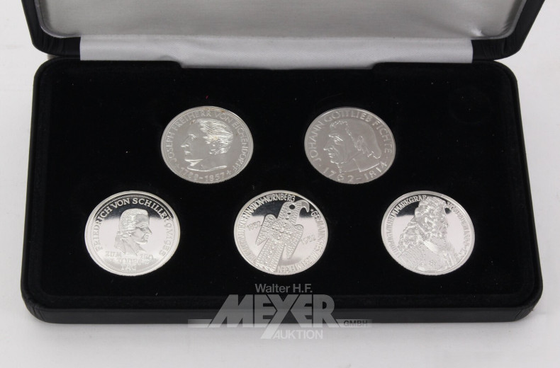 Konvolut versch. Sonder- und Gedenkprägungen