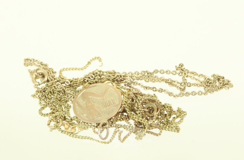 kl. Konvolut Bruchgold