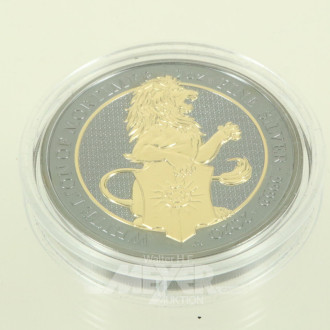 Großbritannien - 5 Pfund Elisabeth II. 2020 'White Lion of Mortimer'