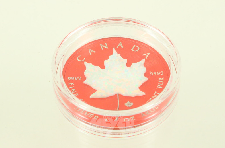 Kanada - 5 Dollars Elisabeth II. 2019 'Opal Maple Leaf'