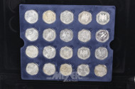 Konvolut BRD und USA Gedenkprägungen im Alukoffer