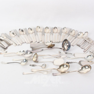 Silberbesteck, 83 Teile