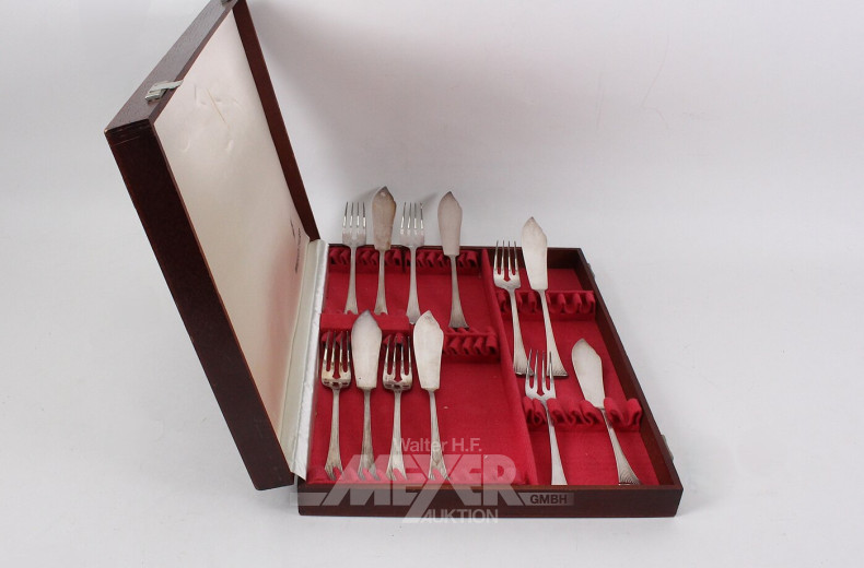 Fischbesteck,12-tlg.